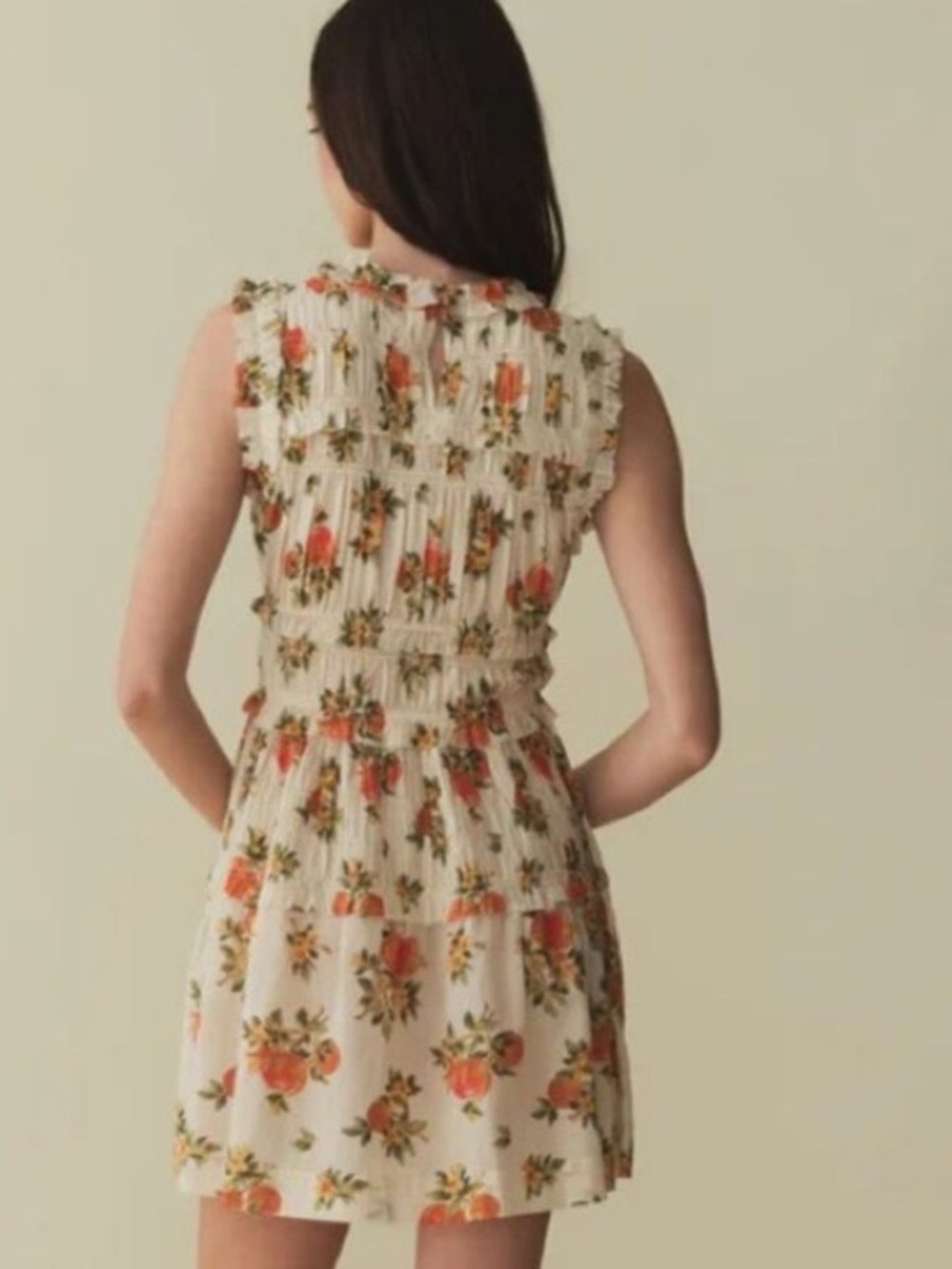 Dôen Martha Dress in Orangerie Floral - Size Small - Picture 4 of 13